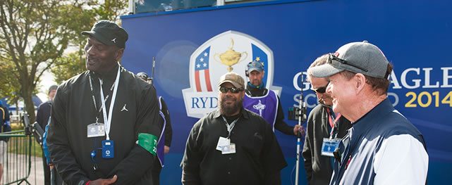 Jordan la pasó bien en la Ryder Cup