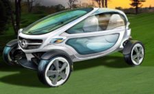 Mercedes-Benz diseña visionario carrito de golf