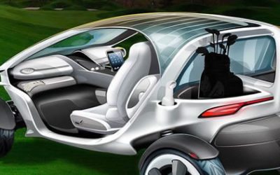 Mercedes-Benz diseña visionario carrito de golf