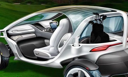 Mercedes-Benz diseña visionario carrito de golf