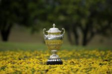 RIO DE JANEIRO, BRASIL - NOVEMBER 9: Tournament trophy Aberto do Brasil during the final round of the Aberto do Brasil/Aberto do Atlantico presented by Credit Suisse Hedging-Griffo at Gavea Golf and Country Club on November 9, 2014 in Rio de Janeiro, Brazil. (Enrique Berardi/PGA TOUR)