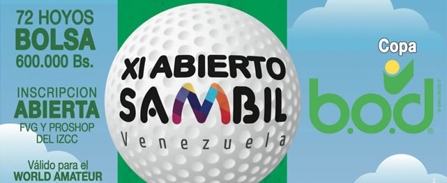 XI Abierto Sambil Inscripciones