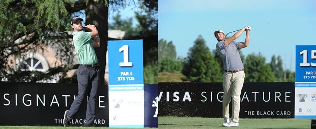 Dos punteros sorpresivos en el 109° VISA Open de Argentina presentado por Peugeot