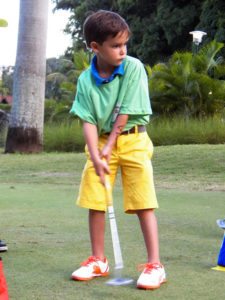 Nicolás Bradley en prueba del Putt