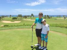 Francisco y Federico Silva en Cap Cana