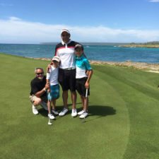 Padre e Hijos en CapCana Rep.Dominicana