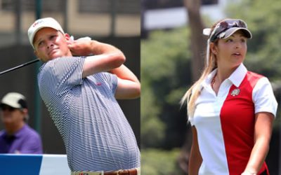 Harvey en Caballeros y Gutiérrez en Damas son los punteros en Lima Golf Club