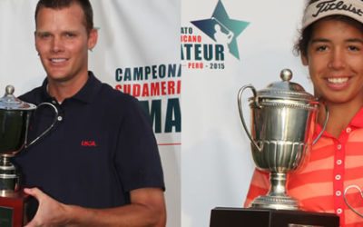 Scott Harvey y Sofía García, campeones del Sudamericano Amateur Perú 2015