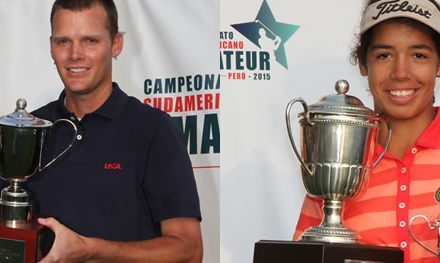 Scott Harvey y Sofía García, campeones del Sudamericano Amateur Perú 2015