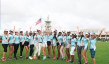 El Golf sedujo a las más bellas del mundo (cortesía Reuters/Miss Universe Organization)