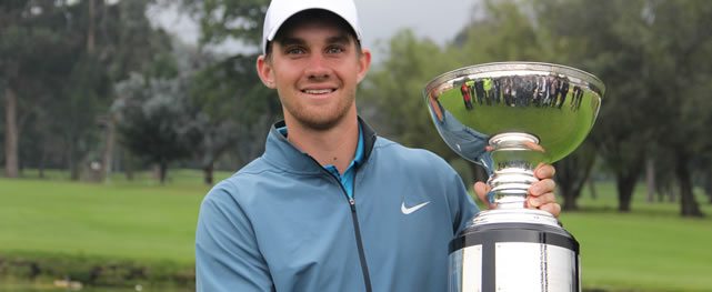 En un emocionante final, el estadounidense Patrick Rodgers se coronó campeón del Colombia Championship presentado por CLARO