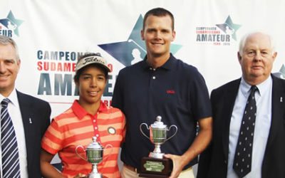 Scott Harvey y Sofía García Campeones Sudamericanos 2015