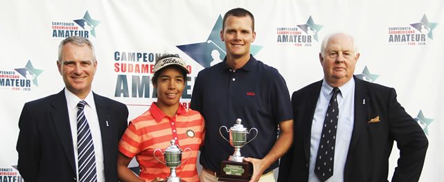 Scott Harvey y Sofía García Campeones Sudamericanos 2015