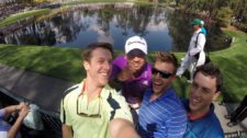 Selfie Jason Day con Público - Masters (cortesía imgur.com)