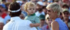 Bubba Watson y familia (cortesía www.augusta.com)