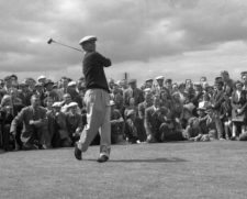 Ben Hogan en el British Open de 1953 (cortesía www.augusta.com)