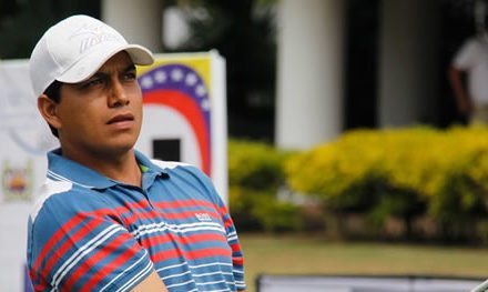 Luis Rojas Líder de los profesionales en la primera ronda del Abierto de Venezuela Copa DIRECTV 2015 Lagunita Country Club