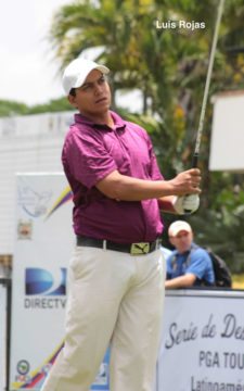 Luis Rojas líder del torneo en la tercera ronda del Abierto de Venezuela 2015 Copa DIRECTV