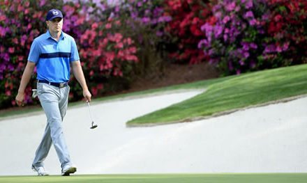 Spieth dejando huella en la historia del Masters