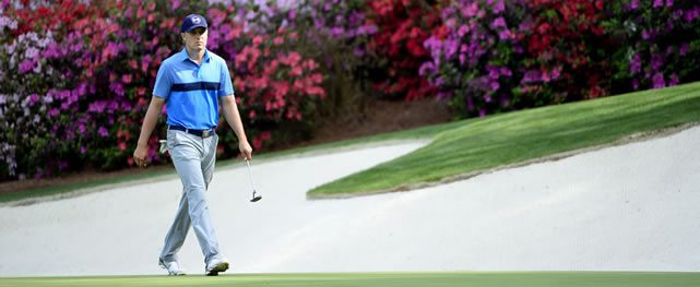 Spieth dejando huella en la historia del Masters