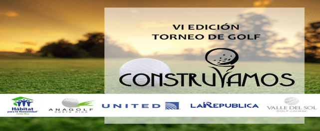 VI Torneo de Golf Construyamos – Hábitat Para La Humanidad