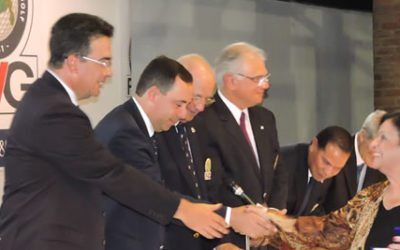 Blanca recibió el Botón de Oro