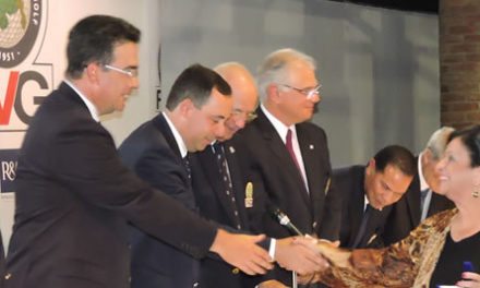 Blanca recibió el Botón de Oro