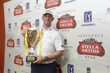 ANTIGUA GUATEMALA - MAY 24: Daniel Balin of the U.S during the PGA TOUR Latinoamérica final round of the Guatemala Stella Artois Open at La Reunion Golf Resort - Fuego Maya on May 24, 2015 in Antigua, Guatemala. (Enrique Berardi/PGA TOUR)