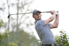 ANTIGUA GUATEMALA - MAY 24: Daniel Balin of the U.S. carded a 65 in the second round on Friday to take the clubhouse lead at the Guatemala Stella Artois Open at the Fuego Maya Golf Course in La Reunión Golf Resort in Guatemala. (Enrique Berardi/PGA TOUR)