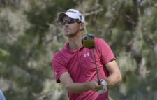 AGUASCALIENTES, MEXICO - MAY 16: Justin Hueber of the off on the 16th hole during the third round of the 57º Abierto Mexicano de Golf at Club Campestre Aguascalientes on May 16, 2015 in Aguascalientes, Mexico. (Enrique Berardi/PGA TOUR)