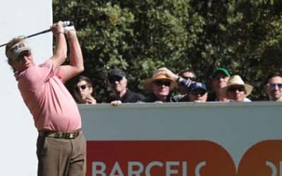 Miguel Ángel Jiménez enseña las garras en el Open de España