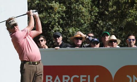 Miguel Ángel Jiménez enseña las garras en el Open de España