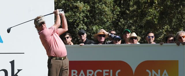 Miguel Ángel Jiménez enseña las garras en el Open de España