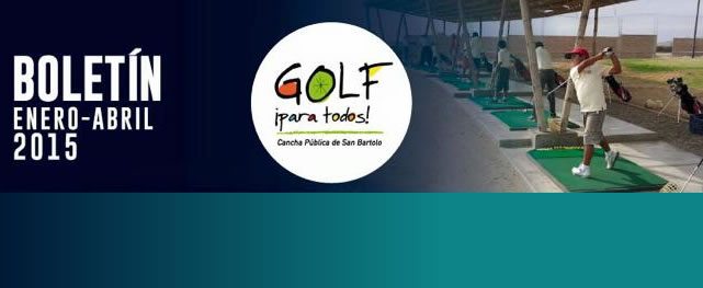 Golf para todos Boletín enero-abril 2015
