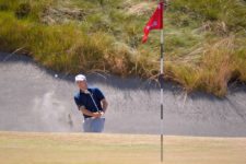 Jordan Spieth made six birdies on Friday en route to a 67 that placed him at 5-under for the championship (cortesía USGA)