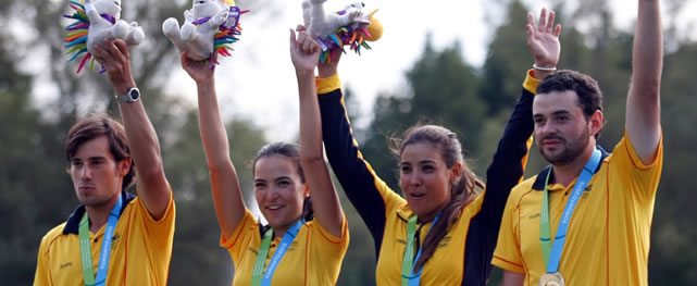 Colombia de Oro en el Golf Panamericano