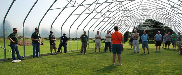 Día de campo en el mantenimiento de canchas de Golf organizado por la Purdue University en Estados Unidos