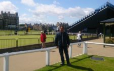 Javier Claux, Presidente de la Federación Peruana de Golf, en St Andrews.