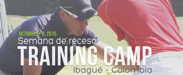 Semana de receso Training Camp Bishops Gate Golf Academy, Club Campestre de Ibague octubre 5-9, 2015