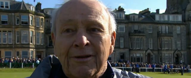 Video de Arnold Palmer sentimental hablando sobre St Andrews