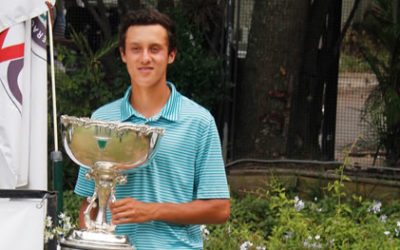 Alejandro Restrepo es el  nuevo campeón nacional amateur de golf