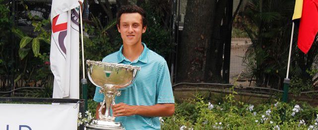 Alejandro Restrepo es el  nuevo campeón nacional amateur de golf