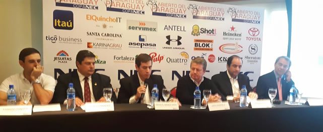 Arranca el Abierto del Paraguay Copa NEC con grandes figuras