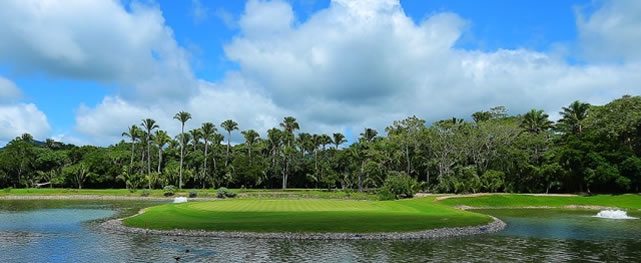 ¡El campo de golf Litibú se volvió un reto para los golfistas profesionales en el primer día del torneo del México Golf Tour!