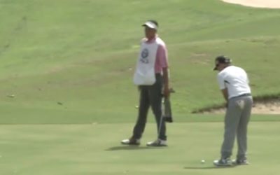 Video, Luis Itriago brilla con Putt de PGA TOUR en el 18