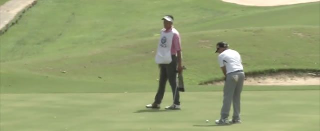 Video, Luis Itriago brilla con Putt de PGA TOUR en el 18