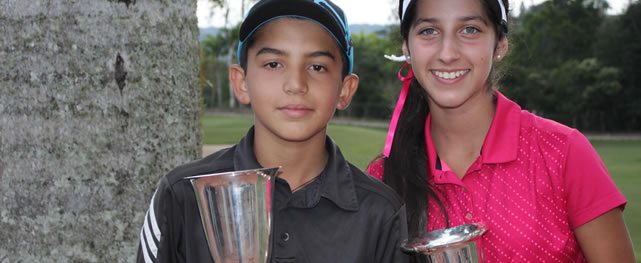 Vanessa Gilly y Eduardo Yépez Campeones Nacionales en Infantil