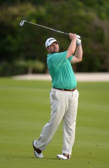 MÉRIDA, MÉXICO - OCTOBER 15: Kent Bulle of the U.S hits from the 14th hole fairway during the first round of the PGA TOUR Latinoamerica Mundo Maya Open presentado por Heineken at Yucatán Country Club on October 15, 2015 in Mérida, Yucatán, México. (Enrique Berardi/PGA TOUR)