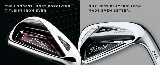 Titleist Presenta los Nuevos Hierros 716 AP1 y AP2