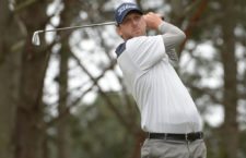 MALDONADO, URUGUAY - OCT. 30, 2015: Bryan Bigley de Estados Unidos durante la segunda ronda del Roberto De Vicenzo Punta del Este Open Copa NEC, decimocuarto torneo de la temporada 2015 del PGA TOUR Latinoamérica, en el Club del Lago Golf. (Enrique Berardi/PGA TOUR)